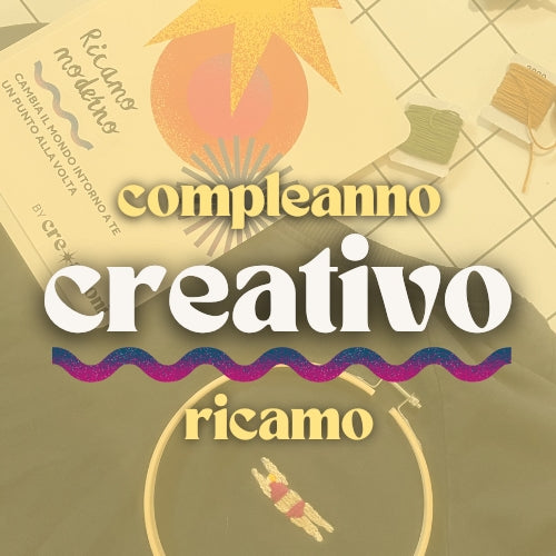 Organizza il tuo compleanno/evento privato creativo - RICAMO